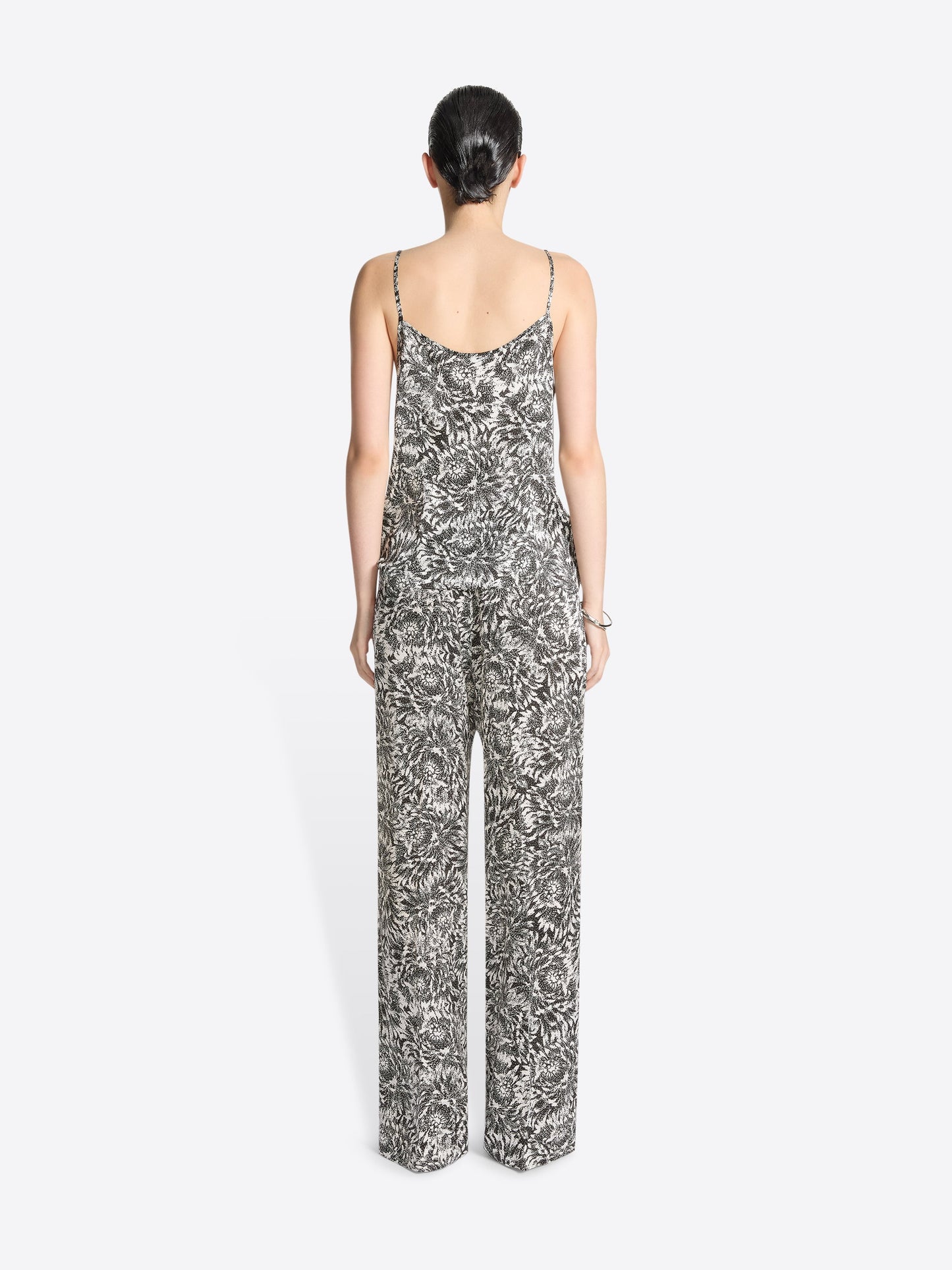 Printed Silk Top