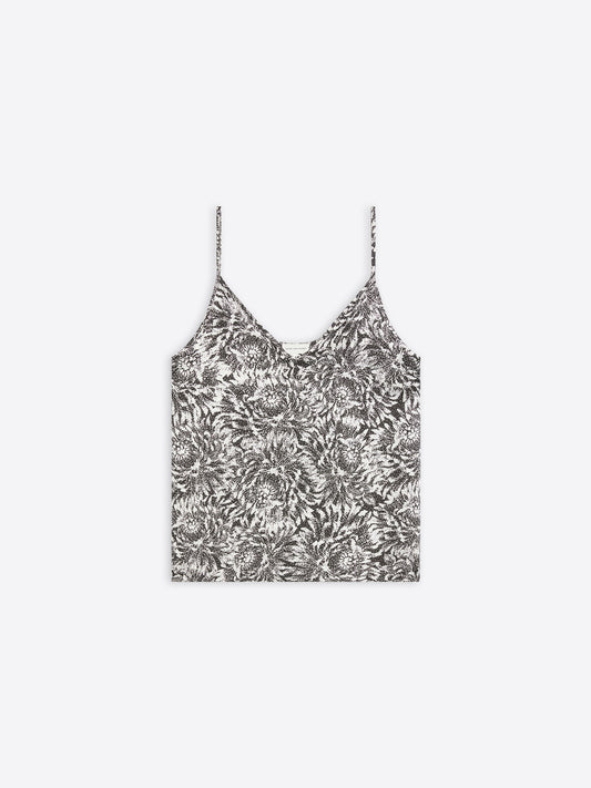 Printed Silk Top